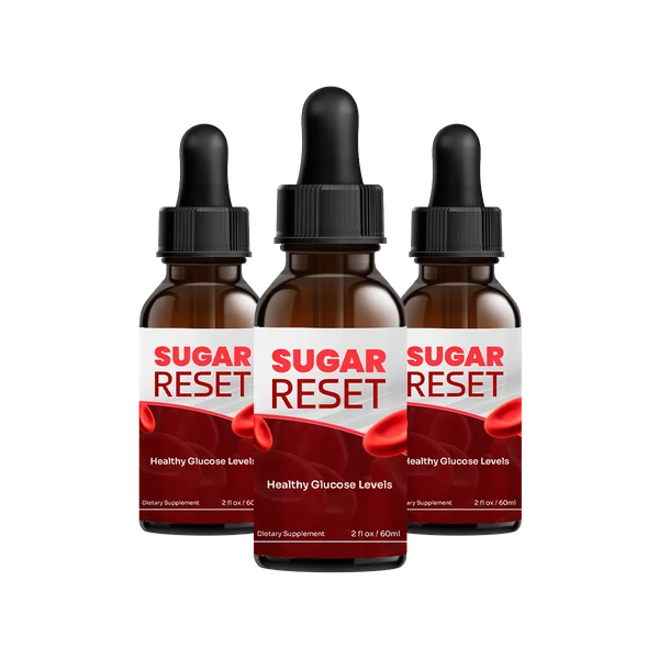 Sugar Reset 3 Bottles package