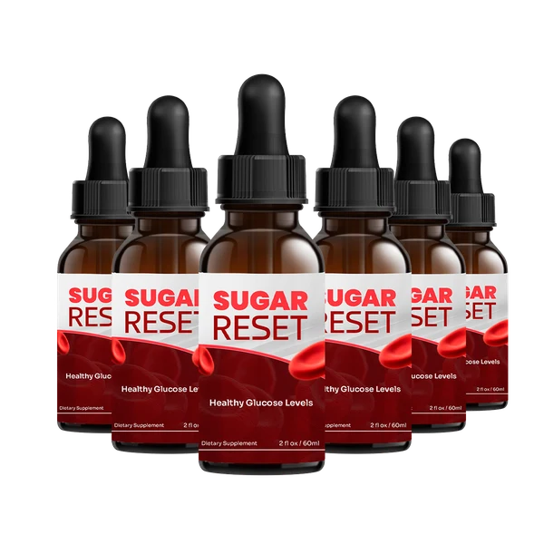 Sugar Reset 6 Bottles package